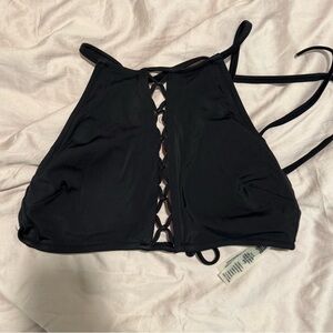 PINK Victoria secret Lace-Up Bikini Top